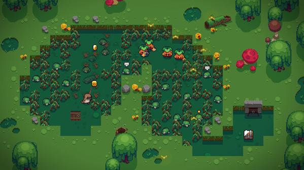 Игра Blazing Beaks, скриншот