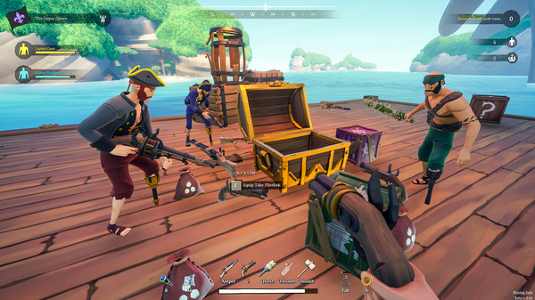 Игра Blazing Sails, скриншот