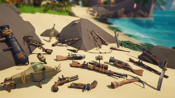Игра Blazing Sails, скриншот