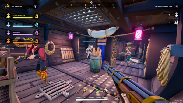 Игра Blazing Sails, скриншот