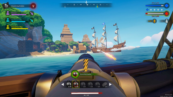 Игра Blazing Sails, скриншот