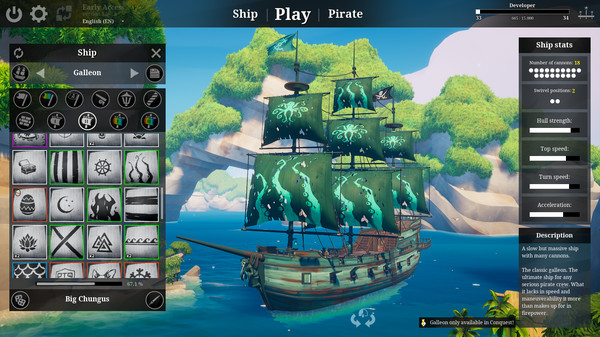Игра Blazing Sails, скриншот