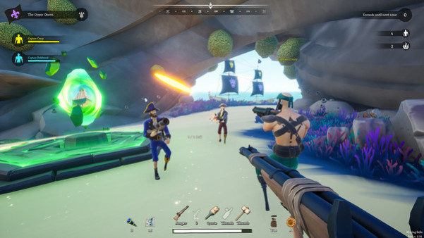 Игра Blazing Sails, скриншот