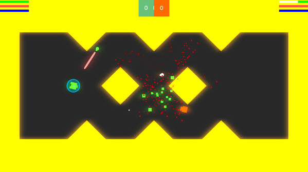 Игра Bleeding Blocks, скриншот