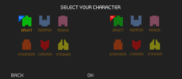 Игра Bleeding Blocks, скриншот