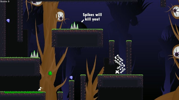 Игра Blob From Space, скриншот