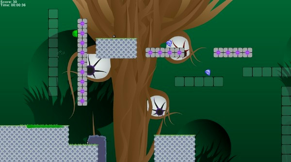 Игра Blob From Space, скриншот