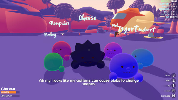 Игра Blobular, скриншот