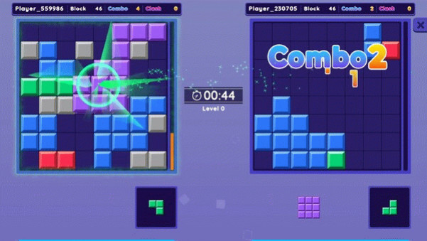 Игра Block Clash, скриншот