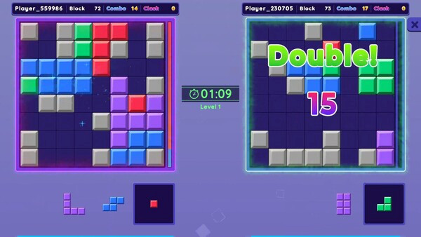 Игра Block Clash, скриншот