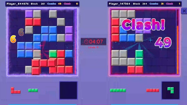 Игра Block Clash, скриншот