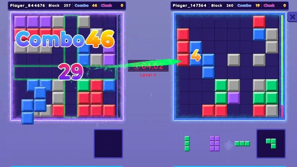 Игра Block Clash, скриншот