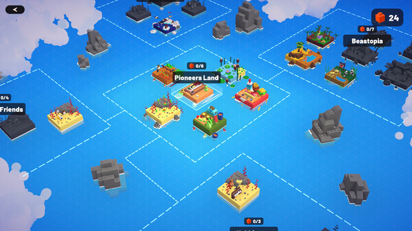 Игра Block Factory, скриншот