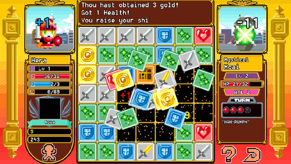Игра Block Legend DX, скриншот
