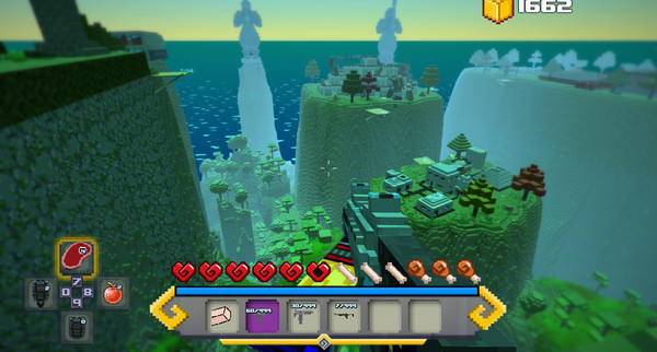 Игра Block Survival: Legend of the Lost Islands, скриншот