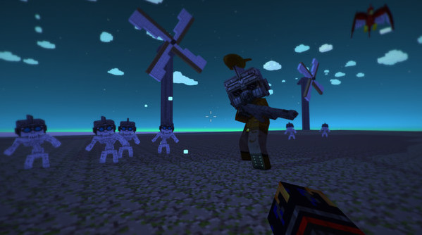 Игра Block Survival: Legend of the Lost Islands, скриншот