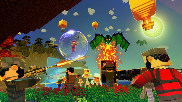 Игра Block Survival: Legend of the Lost Islands, скриншот