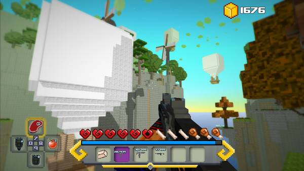 Игра Block Survival: Legend of the Lost Islands, скриншот