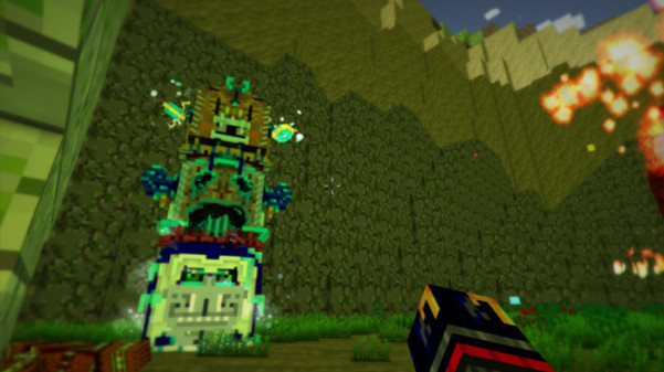 Игра Block Survival: Legend of the Lost Islands, скриншот