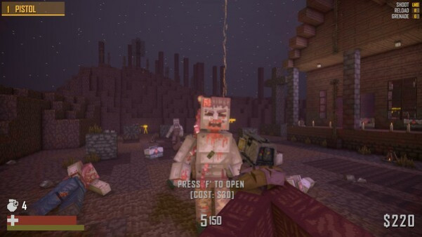 Игра Blocks and Bones, скриншот