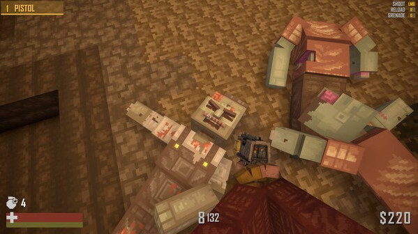 Игра Blocks and Bones, скриншот
