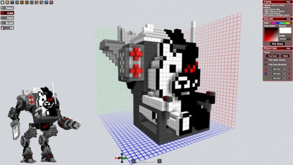 Игра Blockstorm, скриншот