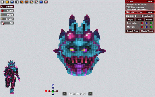Игра Blockstorm, скриншот