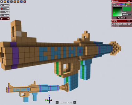 Игра Blockstorm, скриншот
