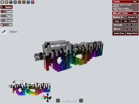 Игра Blockstorm, скриншот
