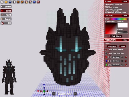 Игра Blockstorm, скриншот