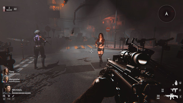 Игра Blood And Zombies, скриншот