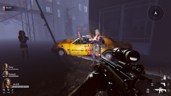 Игра Blood And Zombies, скриншот