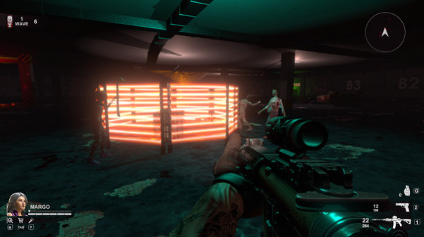 Игра Blood And Zombies, скриншот