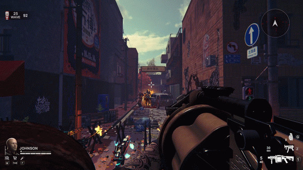 Игра Blood And Zombies, скриншот