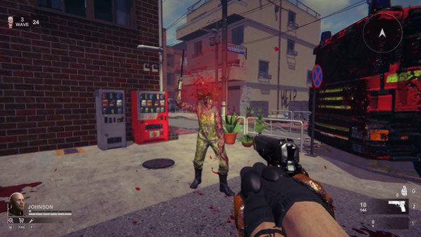 Игра Blood And Zombies, скриншот