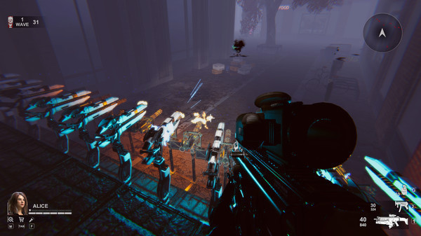 Игра Blood And Zombies, скриншот