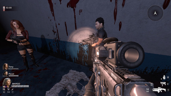Игра Blood And Zombies, скриншот