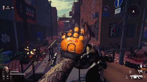 Игра Blood And Zombies, скриншот