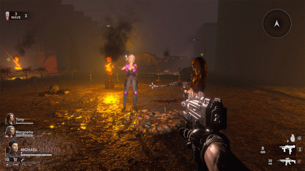 Игра Blood And Zombies, скриншот