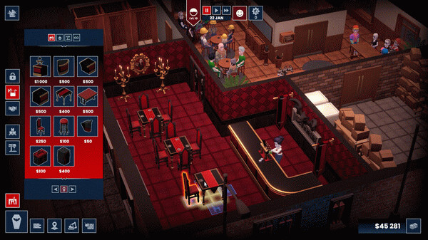 Игра Blood Bar Tycoon, скриншот