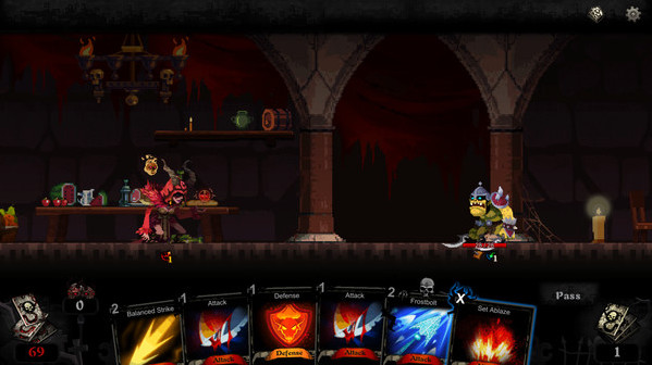 Игра Blood Card, скриншот