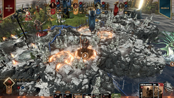 Игра Blood Rage: Digital Edition - Mystics of Midgard, скриншот
