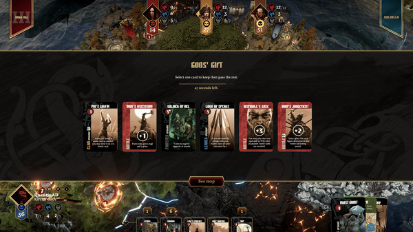 Игра Blood Rage: Digital Edition - Mythical Monsters, скриншот