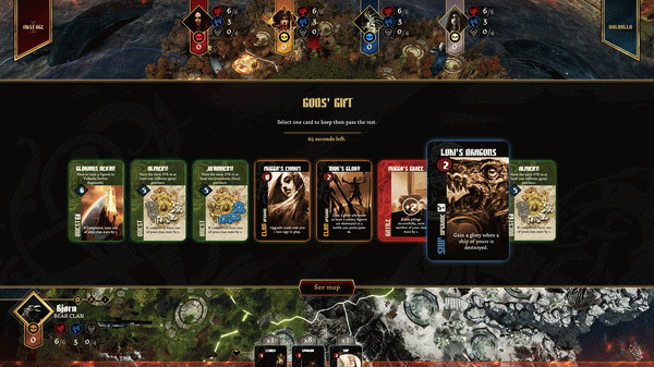 Игра Blood Rage: Digital Edition, скриншот
