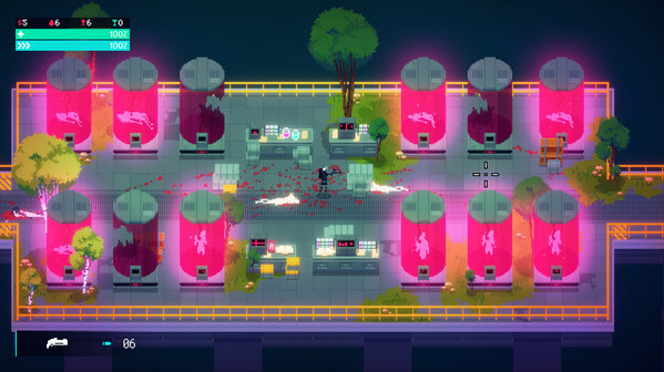 Игра Blood Running, скриншот
