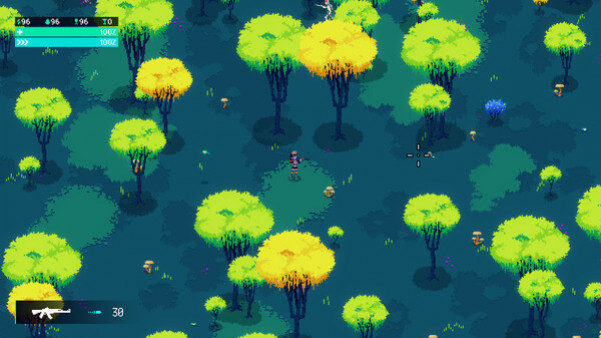 Игра Blood Running, скриншот