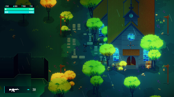 Игра Blood Running, скриншот