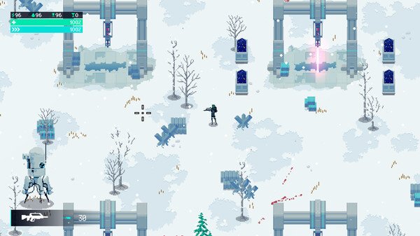 Игра Blood Running, скриншот