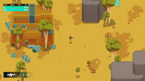 Игра Blood Running, скриншот