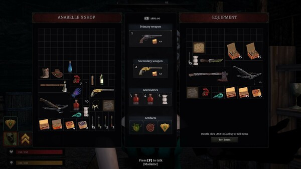 Игра Blood West, скриншот